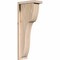 Ekena Millwork Carmel Smooth Corbel w/Backplate, Douglas Fir, 5 1/2"W x 10"D x 26"H COR06X10X26CAR01SDF - alternate 1
